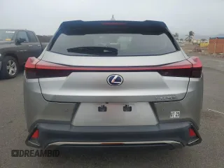 2022 Lexus UX 250h F Sport with VIN JTHR9JBH6N2054435, listed as a Copart auction lot 45687975 with 12,615 mi miles and Clean Title. Bid and sale history available at DreamBid. Image 6.