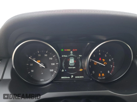 2019 Land Rover Range Rover Evoque SE with VIN SALVP2RX3KH352130, listed as a Copart auction lot 61133275 with 80,226 mi miles and Salvage title. Bid and sale history available at DreamBid. Image 9.