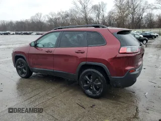 2020 Jeep Cherokee Altitude with VIN 1C4PJMLN1LD550573, listed as a Copart auction lot 80307594 with 56,598 mi miles and Salvage Title. Bid and sale history available at carsss.com. Image 2.