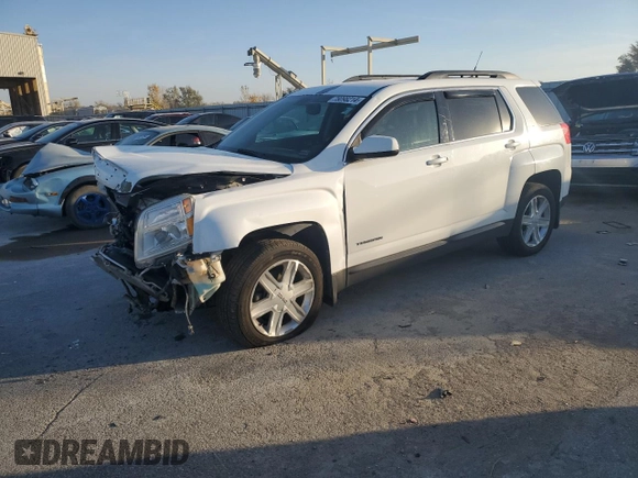 2011 GMC Terrain SLE-2 with VIN 2CTFLSE55B6415878, listed as a Copart auction lot 78098214 with 201,901 mi miles and Salvage Title. Bid and sale history available at carsss.com. Image 1.