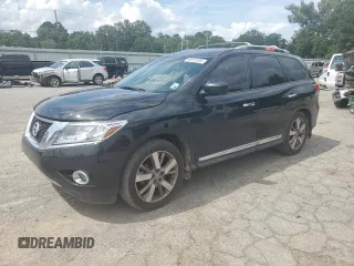 2015 Nissan Pathfinder Platinum с VIN 5N1AR2MM2FC683972, выставлен на аукционе Copart как лот 60923095 с пробегом 124 244 миль миль и Списание • Salvage title. История ставок и продаж доступна на DreamBid. Изображение 1.
