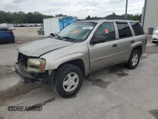 2002 Chevrolet TrailBlazer LS with VIN 1GNDS13S022475449, listed as a Copart auction lot 73030844 with 316,163 mi miles and Salvage Title. Bid and sale history available at DreamBid. Image 1.