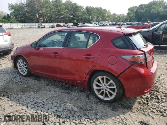 2013 Lexus CT 200h z VIN JTHKD5BH7D2162309, wystawiony jako Copart lot #57770765 z przebiegiem 67 900 mil mil oraz Szkoda całkowita • Salvage title. Historia ofert i sprzedaży dostępna na DreamBid. Obrazek 2.