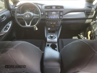 2023 Nissan LEAF S with VIN 1N4AZ1BV0PC555943, listed as a Copart auction lot 52632075 with 52,604 mi miles and Salvage Title. Bid and sale history available at DreamBid. Image 8.