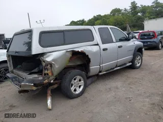 2006 Dodge Ram 1500 SLT with VIN 1D7HU18NX6J213074, listed as a IAAI auction lot 40285571 with 227,170 mi miles. Bid and sale history available at carsss.com. Image 4.