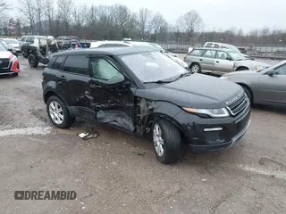 2018 Land Rover Range Rover Evoque SE with VIN SALVP2RX7JH322630, listed as a IAAI auction lot 41466442 with 52,670 mi miles. Bid and sale history available at carsss.com. Image 1.