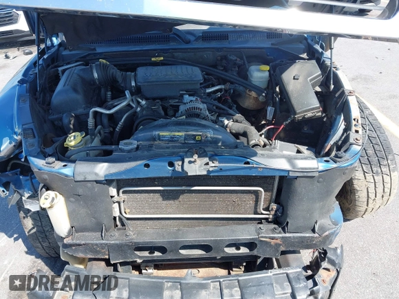 2005 Dodge Dakota SLT with VIN 1D7HW48N05S319621, listed as a IAAI auction lot 42037140 with 251,595 mi miles and . Bid and sale history available at DreamBid. Image 10.