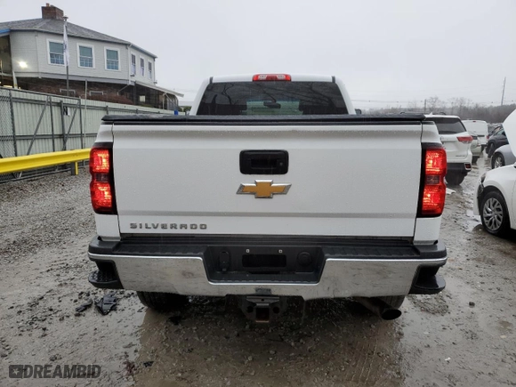 2015 Chevrolet Silverado 2500HD Built After Aug 14 Work Truck with VIN 1GC2KUEG3FZ558848, listed as a Copart auction lot 83383934 with 156,197 mi miles and Salvage Title. Bid and sale history available at carsss.com. Image 6.