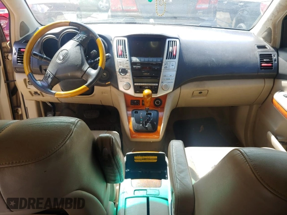 2008 Lexus RX 400h with VIN JTJGW31U082006748, listed as a Copart auction lot 54044035 with Not Provided miles and Clean Title. Bid and sale history available at DreamBid. Image 9.