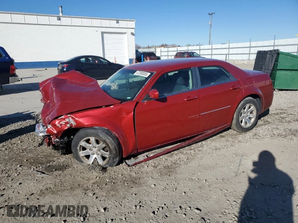 2007 Chrysler 300 with VIN 2C3LA43R47H625751, listed as a Copart auction lot 47293055 with 175,542 mi miles and Salvage Title. Bid and sale history available at carsss.com. Image 1.