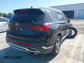 2021 Hyundai Santa Fe SEL with VIN 5NMS34AJXMH307065, listed as a IAAI auction lot 41951232 with 32,305 mi miles. Bid and sale history available at carsss.com. Image 4.