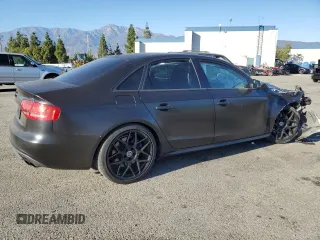 2012 Audi S4 Prestige with VIN WAUKGBFL4CA043141, listed as a Copart auction lot 81614254 with 0 mi miles and Salvage Title. Bid and sale history available at carsss.com. Image 3.