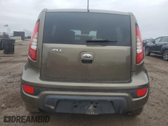 2012 Kia Soul + with VIN KNDJT2A66C7359374, listed as a Copart auction lot 47662235 with 145,627 mi miles and Salvage Title. Bid and sale history available at carsss.com. Image 6.