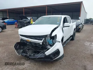 2022 Chevrolet Colorado 2WD Work Truck with VIN 1GCGSBEN1N1124031, listed as a IAAI auction lot 42102758 with 77,508 mi miles and . Bid and sale history available at DreamBid. Image 17.