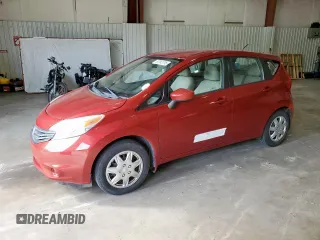 2015 Nissan Note S with VIN 3N1CE2CP7FL363932, listed as a Copart auction lot 57243735 with 100,190 mi miles and Salvage title. Bid and sale history available at DreamBid. Image 1.