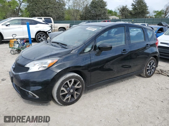 2015 Nissan Note S z VIN 3N1CE2CP9FL363477, wystawiony jako Copart lot #53486505 z przebiegiem 96 576 mil mil oraz Czysty tytuł • Clean title. Historia ofert i sprzedaży dostępna na DreamBid. Obrazek 1.