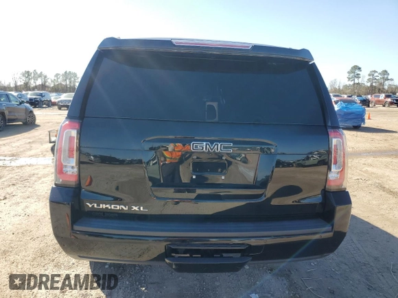 2019 GMC Yukon XL SLT with VIN 1GKS1GKC5KR327079, listed as a Copart auction lot 45928435 with 115,038 mi miles and Salvage Title. Bid and sale history available at carsss.com. Image 6.