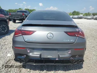 2021 Mercedes-Benz CLA 45 AMG with VIN W1K5J5DB4MN200955, listed as a Copart auction lot 57955104 with 44,136 mi miles and Salvage Title. Bid and sale history available at DreamBid. Image 6.