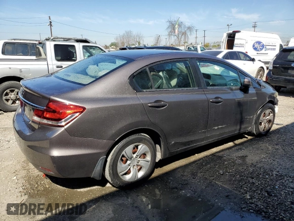 2015 Honda Civic LX z VIN 19XFB2F53FE279351, wystawiony jako Copart lot #52430175 z przebiegiem 101 370 mil mil oraz Szkoda całkowita • Salvage title. Historia ofert i sprzedaży dostępna na DreamBid. Obrazek 3.
