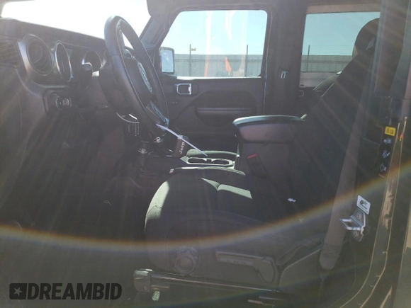 2021 Jeep Wrangler Sport S with VIN 1C4HJXAG0MW577361, listed as a Copart auction lot 75499554 with 39,529 mi miles and Salvage Title. Bid and sale history available at DreamBid. Image 7.