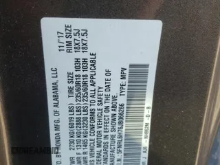 2018 Honda Odyssey EX-L with VIN 5FNRL6H76JB066266, listed as a Copart auction lot 52772545 with Not Provided miles and Non Repairable. Bid and sale history available at DreamBid. Image 13.