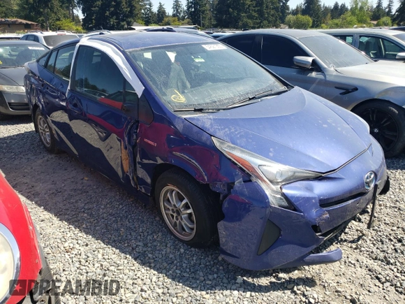 2016 Toyota Prius Two with VIN JTDKBRFU0G3505594, listed as a Copart auction lot 54621335 with 341,296 mi miles and Clean Title. Bid and sale history available at DreamBid. Image 4.