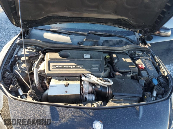 2015 Mercedes-Benz CLA 45 AMG with VIN WDDSJ5CB1FN180266, listed as a Copart auction lot 89010495 with 99,802 mi miles and Salvage Title. Bid and sale history available at DreamBid. Image 12.