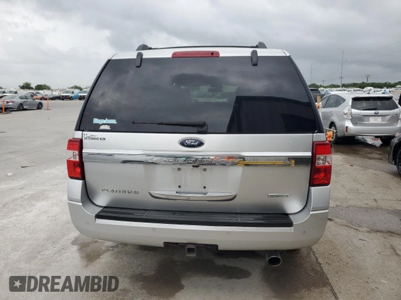 2017 Ford Expedition Max Platinum with VIN 1FMJK1LT2HEA43694, listed as a Copart auction lot 53246305 with 52,926 mi miles and Salvage title. Bid and sale history available at DreamBid. Image 6.