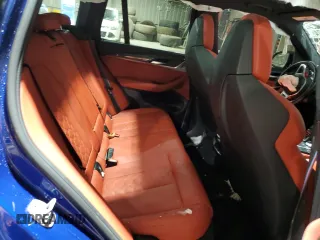 2022 BMW X3 M with VIN 5YM13EC00N9K19250, listed as a Copart auction lot 87113174 with 0 mi miles and Salvage Title. Bid and sale history available at carsss.com. Image 11.