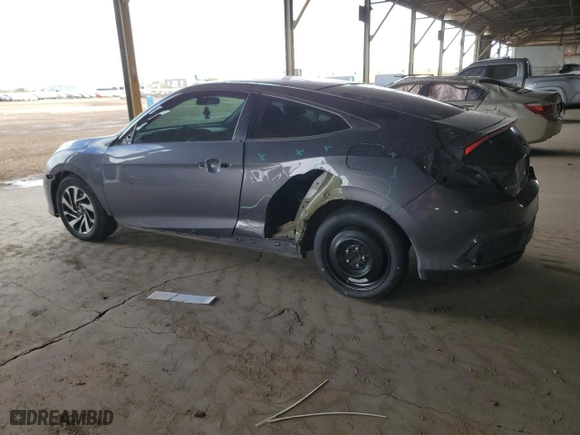 2017 Honda Civic Coupe LX-P with VIN 2HGFC4B08HH307141, listed as a Copart auction lot 45480535 with 118,492 mi miles and Salvage Title. Bid and sale history available at carsss.com. Image 2.