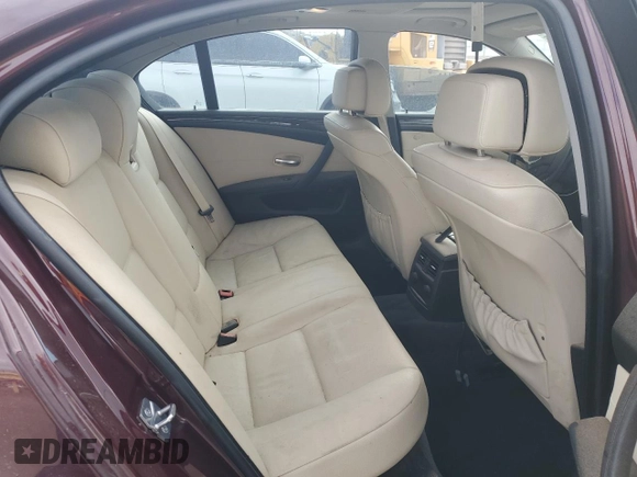 2010 BMW 5 Series 528i with VIN WBANU5C51AC460098, listed as a Copart auction lot 48819825 with 107,796 mi miles and Salvage Title. Bid and sale history available at carsss.com. Image 11.