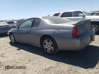 2006 Chevrolet Monte Carlo with VIN 2G1WN151469182893, listed as a Copart auction lot 67477724 with 134,567 mi miles and Salvage title. Bid and sale history available at DreamBid. Image 2.