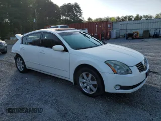 2005 Nissan Maxima 3.5 SL with VIN 1N4BA41E75C818280, listed as a Copart auction lot 52860115 with 156,445 mi miles and Salvage Title. Bid and sale history available at carsss.com. Image 4.