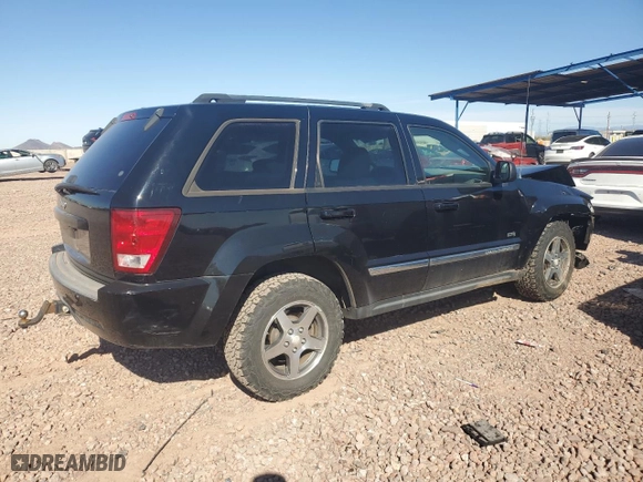 2006 Jeep Grand Cherokee Laredo with VIN 1J8HR48NX6C341325, listed as a Copart auction lot 49572865 with 177,746 mi miles and Salvage Title. Bid and sale history available at carsss.com. Image 3.