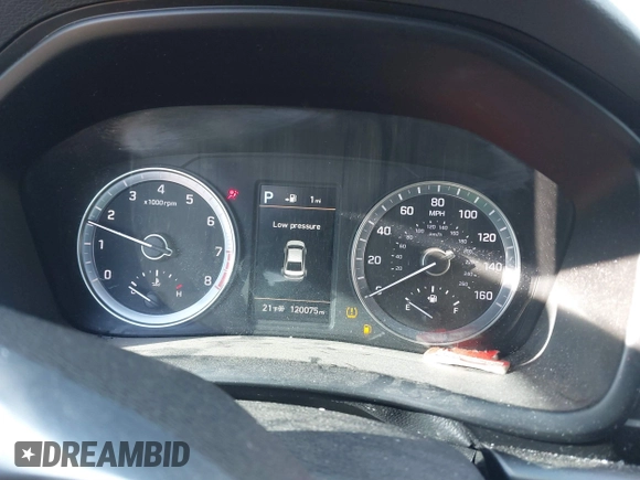 2018 Hyundai Sonata Limited with VIN 5NPE34AF6JH670261, listed as a IAAI auction lot 41350253 with 120,075 mi miles. Bid and sale history available at carsss.com. Image 15.