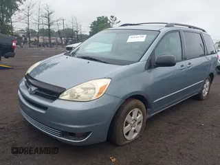 2005 Toyota Sienna CE with VIN 5TDZA23C55S308713, listed as a IAAI auction lot 42434718 with 225,254 mi miles and . Bid and sale history available at DreamBid. Image 2.