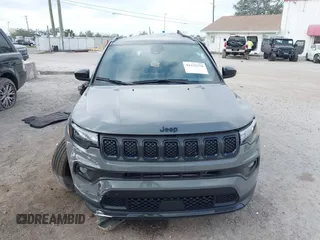 2023 Jeep Compass Latitude with VIN 3C4NJDBN8PT548652, listed as a IAAI auction lot 41572378 with 48,192 mi miles and . Bid and sale history available at carsss.com. Image 12.
