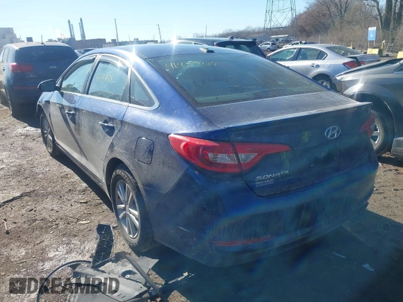 2017 Hyundai Sonata SE with VIN 5NPE24AF5HH507209, listed as a IAAI auction lot 41459129 with 145,842 mi miles. Bid and sale history available at carsss.com. Image 3.