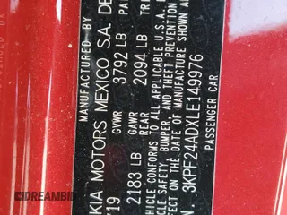 2020 Kia Forte LXS with VIN 3KPF24ADXLE149976, listed as a Copart auction lot 48037845 with 73,450 mi miles and Salvage Title. Bid and sale history available at carsss.com. Image 13.