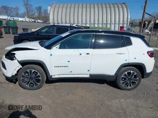 2023 Jeep Compass Limited with VIN 3C4NJDCN8PT534989, listed as a IAAI auction lot 42061842 with 19,031 mi miles and . Bid and sale history available at DreamBid. Image 15.