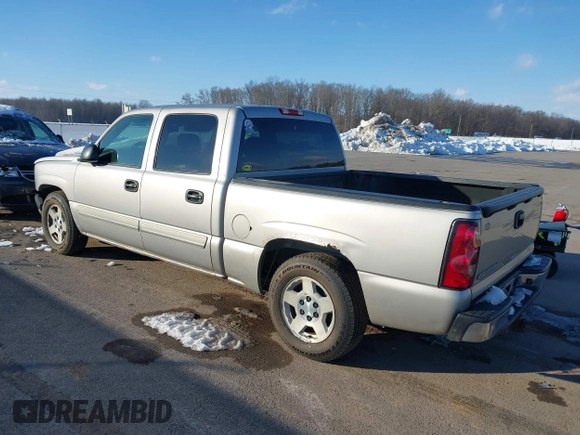 2005 Chevrolet Silverado 1500 LS with VIN 2GCEC13T251340755, listed as a IAAI auction lot 41280936 with 163,646 mi miles. Bid and sale history available at carsss.com. Image 3.