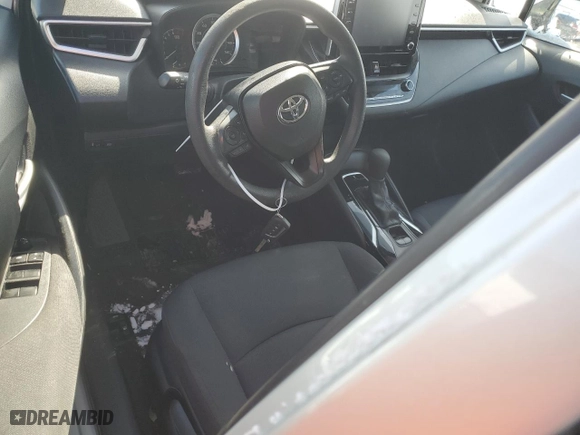 2021 Toyota Corolla LE with VIN 5YFEPMAE4MP165435, listed as a Copart auction lot 45597615 with 86,922 mi miles and Salvage Title. Bid and sale history available at carsss.com. Image 8.