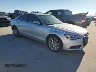 2015 Audi A6 2.0T Premium with VIN WAUFFAFCXFN036576, listed as a Copart auction lot 80262504 with 125,184 mi miles and Clean Title. Bid and sale history available at carsss.com. Image 4.
