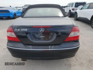 2008 Mercedes-Benz CLK-Class 3.5L with VIN WDBTK56F48F256262, listed as a Copart auction lot 74918114 with 0 mi miles and Salvage Title. Bid and sale history available at carsss.com. Image 6.