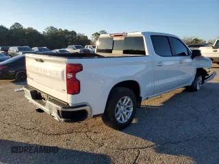 2024 Chevrolet Silverado 1500 LT with VIN 1GCUDDE83RZ159308, listed as a Copart auction lot 87973615 with 0 mi miles and Salvage Title. Bid and sale history available at carsss.com. Image 3.