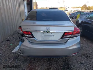 2013 Honda Civic Sdn LX with VIN 2HGFB2F54DH513399, listed as a IAAI auction lot 41348199 with 116,977 mi miles. Bid and sale history available at carsss.com. Image 16.