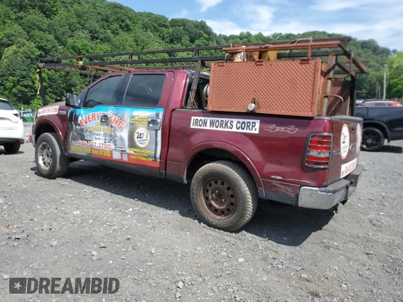 2004 Ford F-150 XLT z VIN 1FTPW14504KD30014, wystawiony jako Copart lot #62079815 z przebiegiem 184 653 mil mil oraz Szkoda całkowita • Salvage title. Historia ofert i sprzedaży dostępna na DreamBid. Obrazek 2.