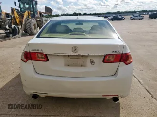 2013 Acura TSX Technology with VIN JH4CU2F66DC010138, listed as a Copart auction lot 60733105 with 136,018 mi miles and Salvage title. Bid and sale history available at DreamBid. Image 6.