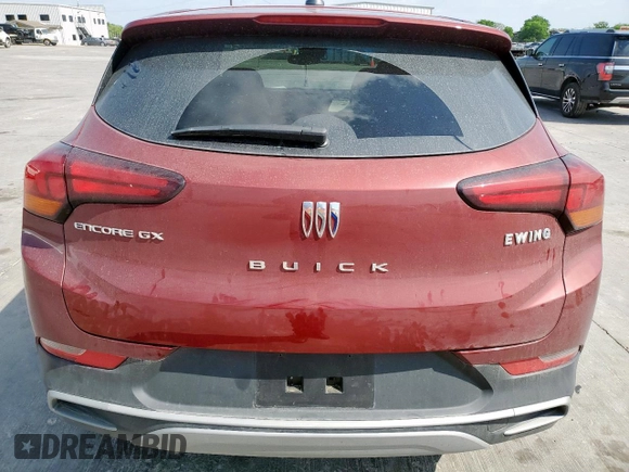 2024 Buick Encore GX Preferred z VIN KL4AMBSL5RB201576, wystawiony jako Copart lot #53548725 z przebiegiem 8 590 mil mil oraz Szkoda całkowita • Salvage title. Historia ofert i sprzedaży dostępna na DreamBid. Obrazek 6.
