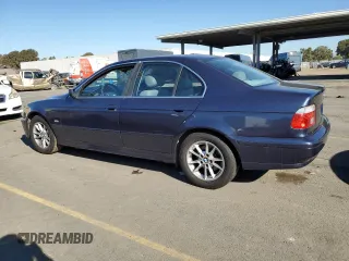 2003 BMW 5 Series 525iA with VIN WBADT43403G027741, listed as a Copart auction lot 83449434 with 183,850 mi miles and Clean Title. Bid and sale history available at carsss.com. Image 2.
